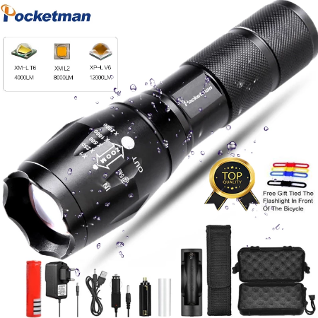 Safety Survival Tactical LED Flashlight
